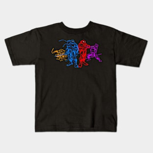 Turtle Of The Night Kids T-Shirt